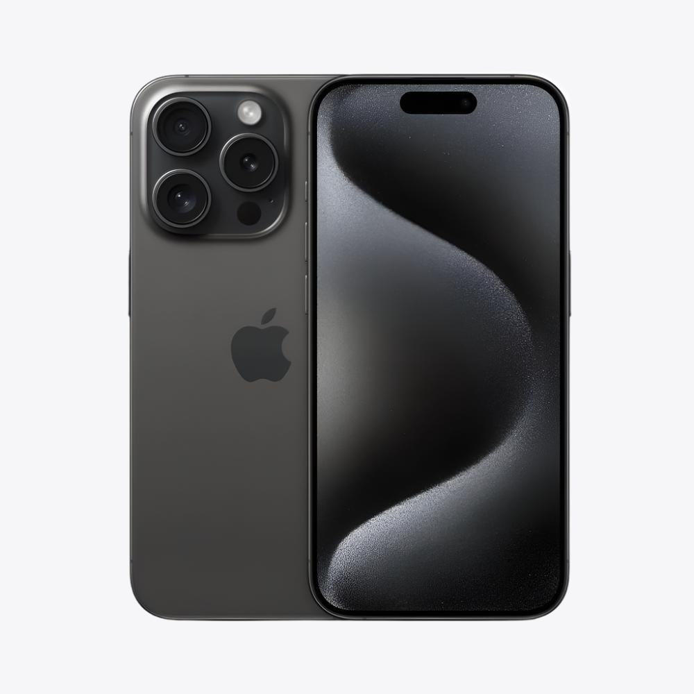 Apple iPhone 15 Pro black titanium